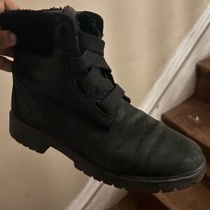 Timberland Black Boots